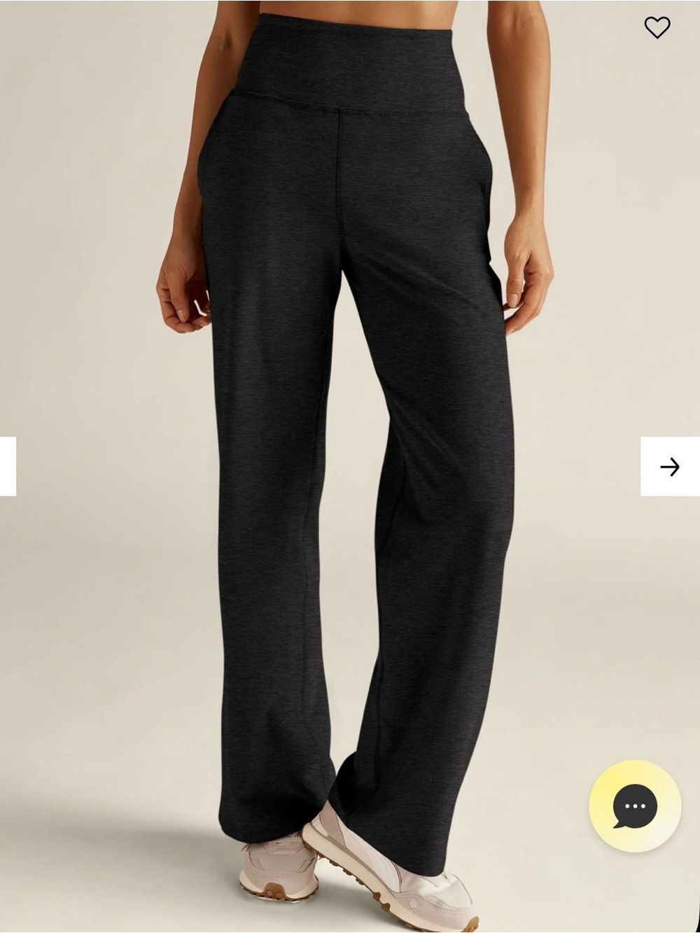 Beyond Yoga Womens Spacedye Laid Back Wide Leg Pant XS
